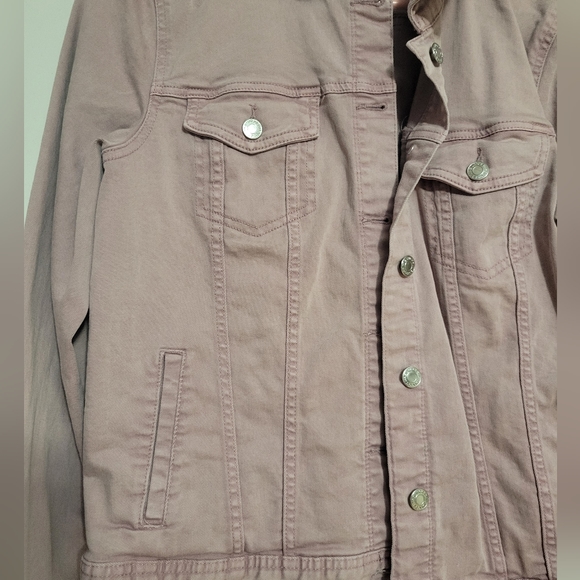 Faded pink denim jacket - Picture 2 of 7
